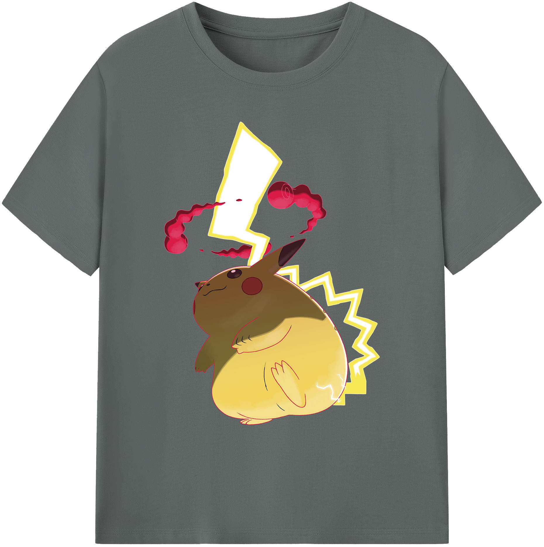 （画像用） ポケットモンスター Pokémon 綿100％ メンズ半袖Tシャツ｜肌触りやわらか＆通気性